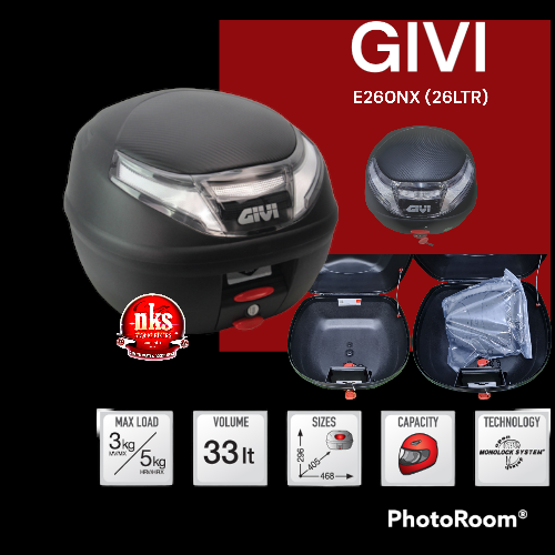 E260NX MICRO II | HARD BAG | NKS Siong Bikers Accessories Sdn Bhd